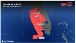 Cat 5 Milton Accuweather Update 6:26 pm CST Oct 8