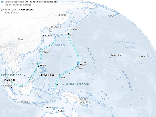 War Preparation: U.S. moves to disperse its Pacific-China air force and airbase assets (w 16m audio)