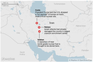 US launches massive, effective attack against Iran’s nuclear facilities