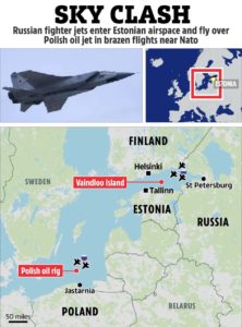 Like prior to Ukraine’s invasion, Russian fighter jets intercepted in Estonian airspace – is NATO impotent?