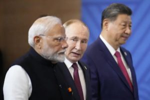 Chinese, Russian, Indian leaders unite in cooperation to signal Trump