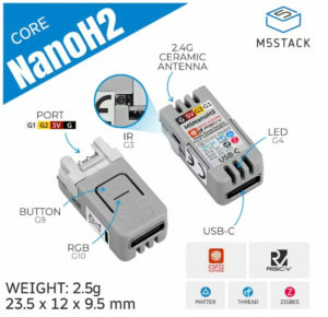 $7 Nano H2 integrates zigbee, thread, matter protocols
